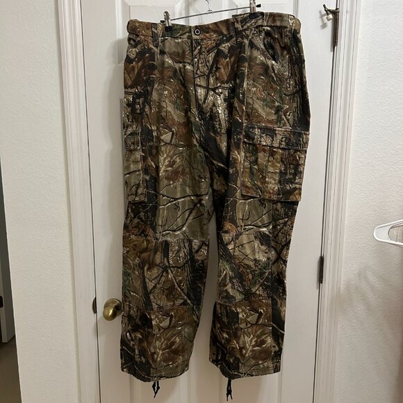 Walls RealTree Camo Hunting Pants Size 42–44 XL Stretch Waist - Picture 1 of 9